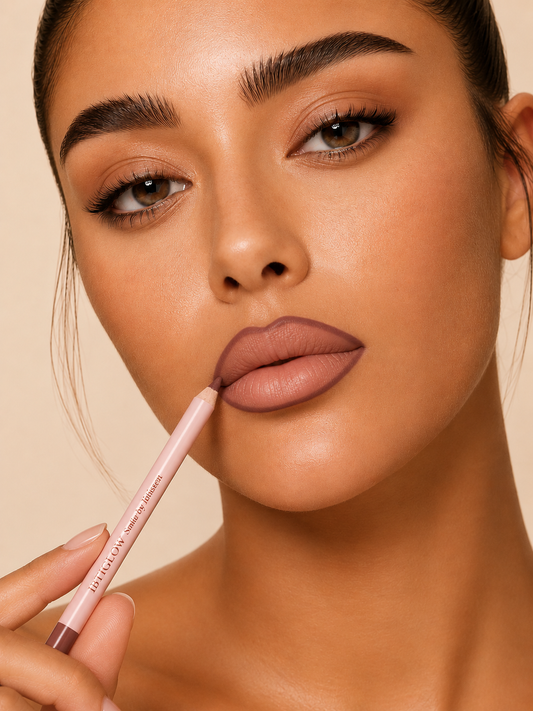 Crayon à lèvres Mauve Brown 03 – IbtiGlow Smile by Ibtissem
