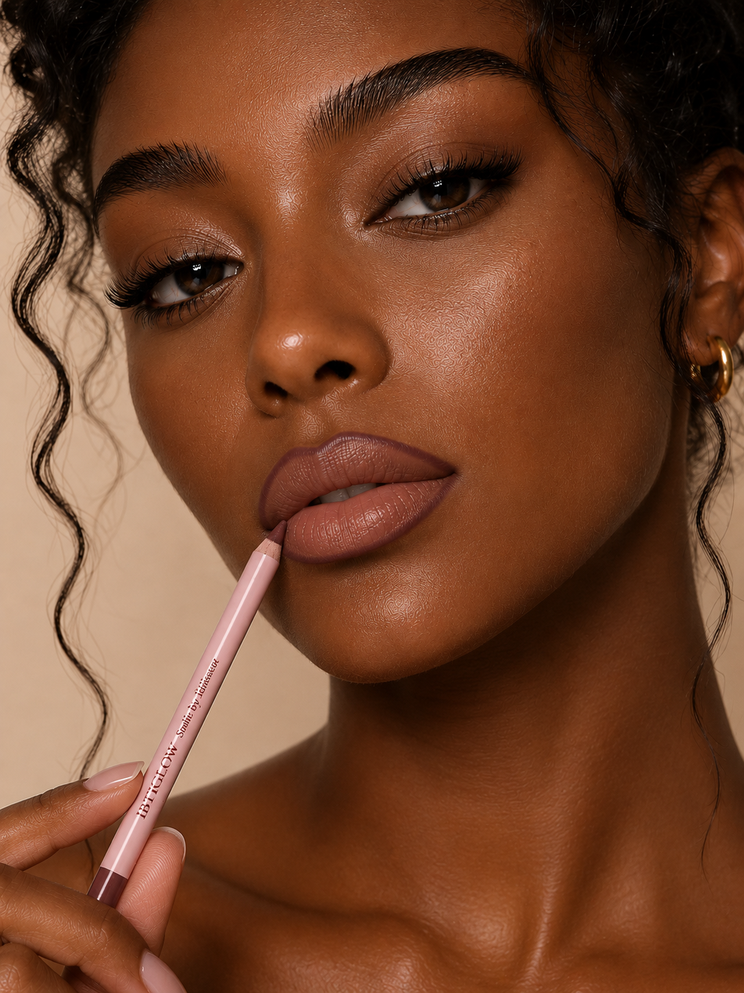 Crayon à lèvres Mauve Brown 03 – IbtiGlow Smile by Ibtissem