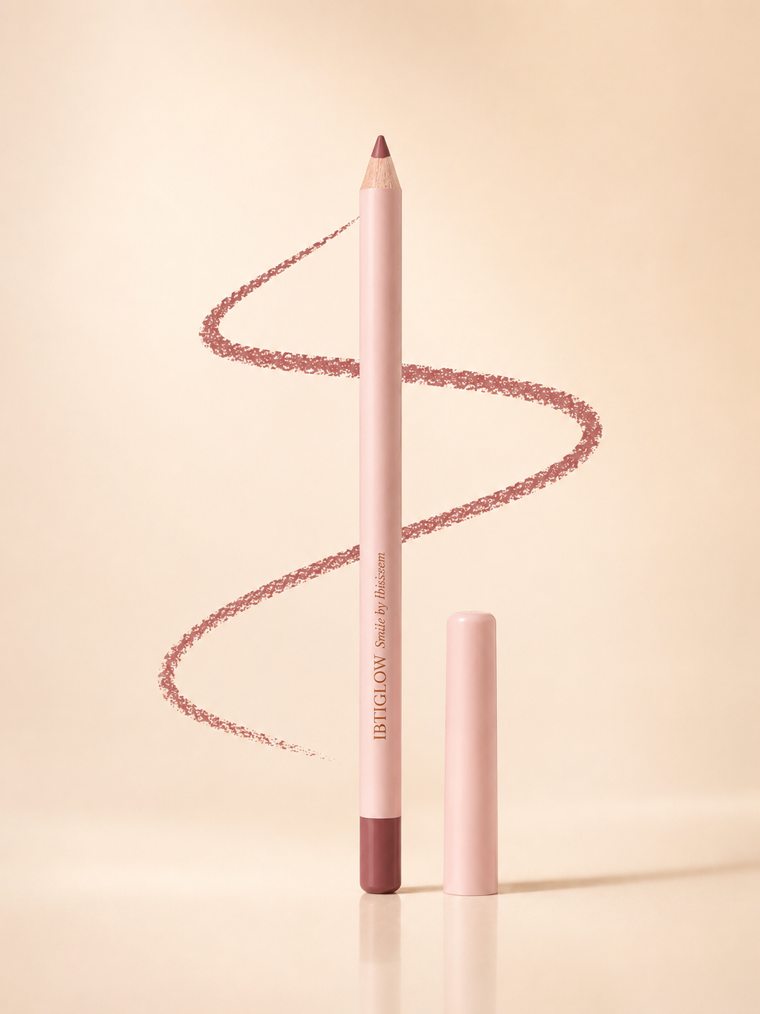 Crayon à lèvres Mauve Brown 03 – IbtiGlow Smile by Ibtissem
